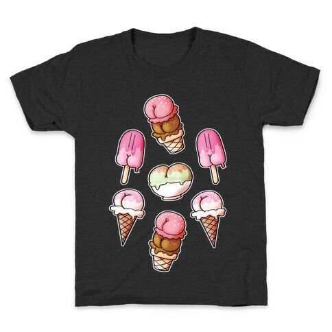 Ice Cream Butts Kids T-Shirt