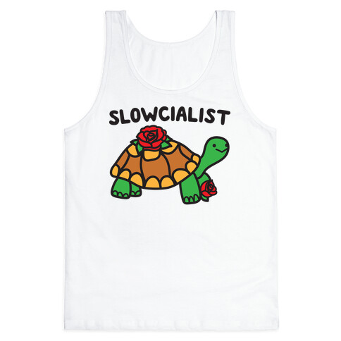 Slowcialist Turtle Tank Top