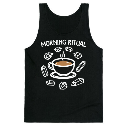 Morning Ritual Coffee and Crystals Tank Top