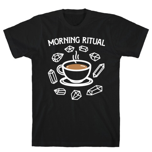 Morning Ritual Coffee and Crystals T-Shirt