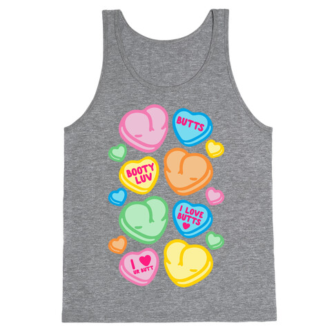 Candy Heart Butts Tank Top