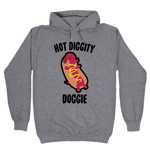 Hot Diggity Doggie Hooded Sweatshirt