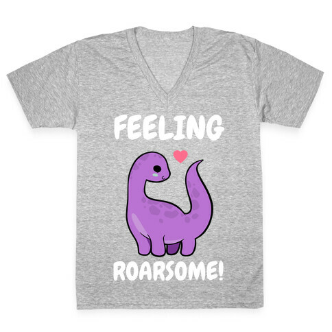 Feeling Roarsome! V-Neck Tee Shirt