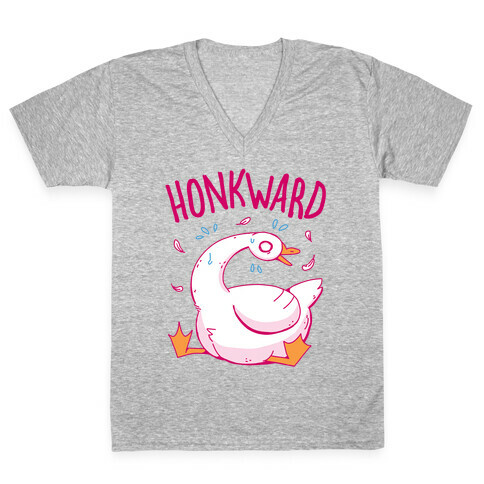 Honkward V-Neck Tee Shirt