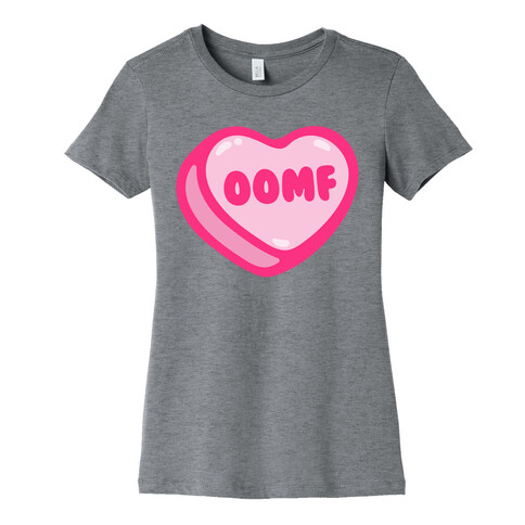 OOMF Candy Heart Womens T-Shirt