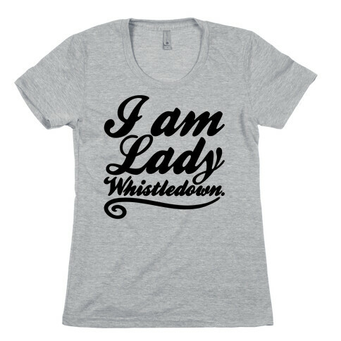 I Am Lady Whistledown Parody Womens T-Shirt