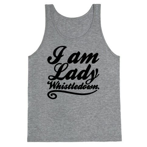 I Am Lady Whistledown Parody Tank Top