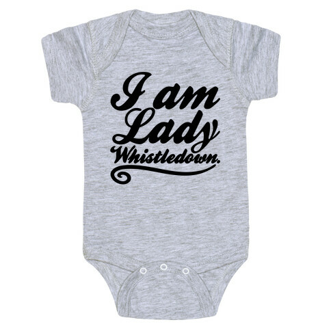 I Am Lady Whistledown Parody Baby One-Piece