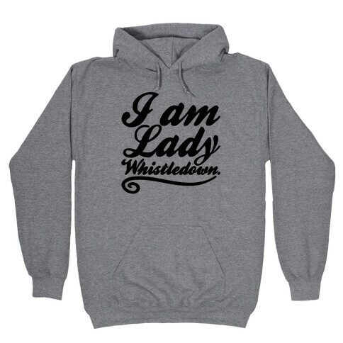 I Am Lady Whistledown Parody Hooded Sweatshirt