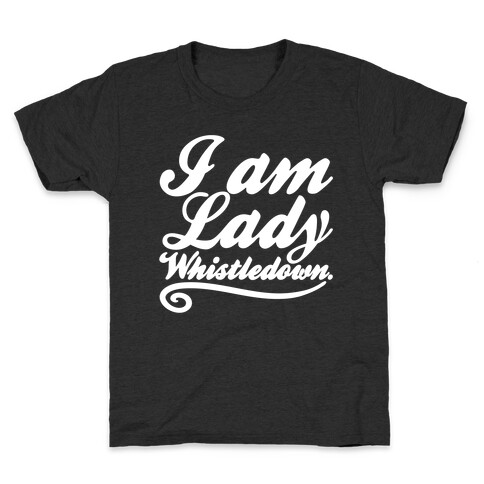 I Am Lady Whistledown Parody White Print Kids T-Shirt