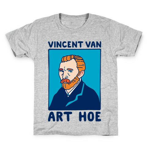 Vincent Van Art Hoe Parody Kids T-Shirt