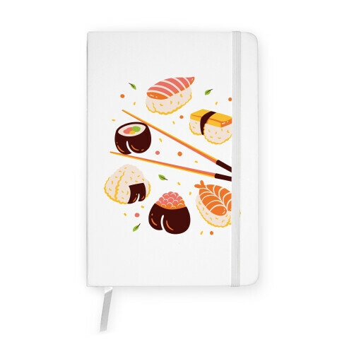 Subtle Sushi Booty Notebook