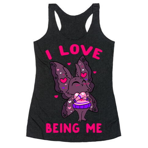 I Love Being Me Racerback Tank Top