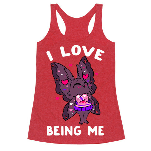 I Love Being Me Racerback Tank Top