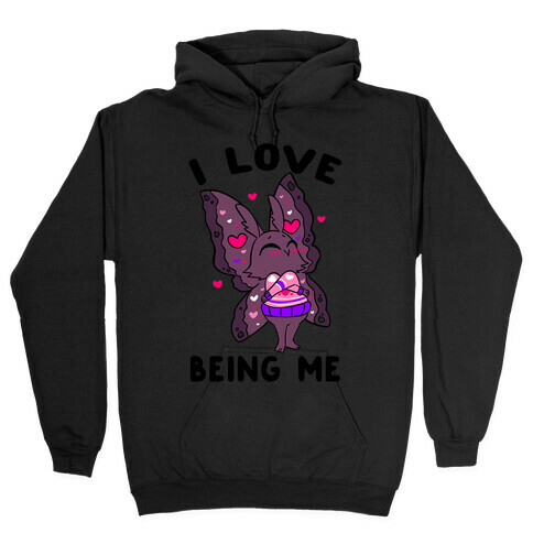 I Love Being Me Hooded Sweatshirt