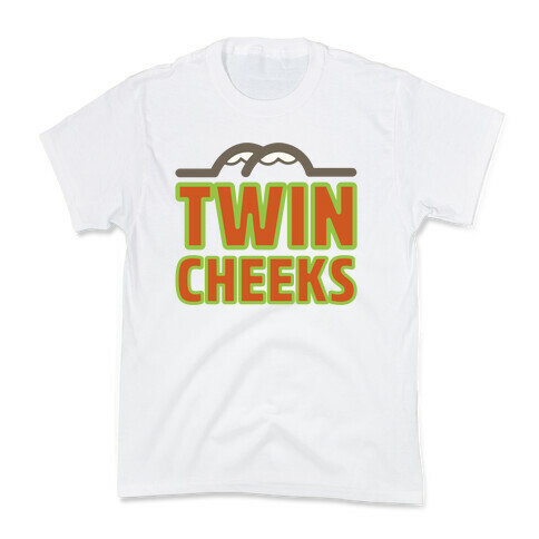 Twin Cheeks Parody Kids T-Shirt