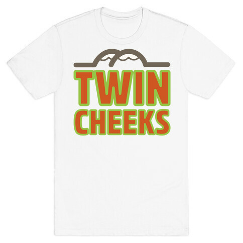 Twin Cheeks Parody T-Shirt