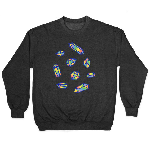 Rainbow Crystal Pattern Pullover