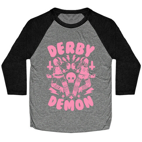 Derby Demon Baseball Tee