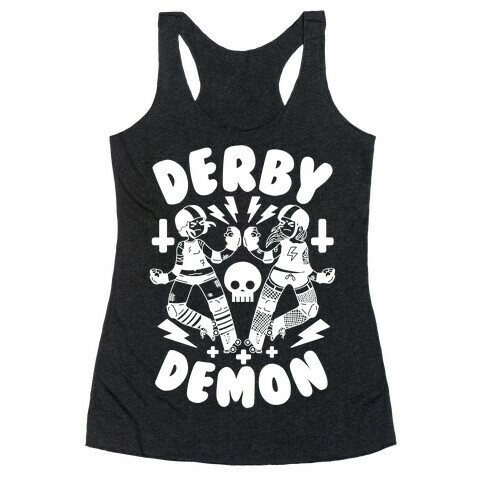 Derby Demon Racerback Tank Top