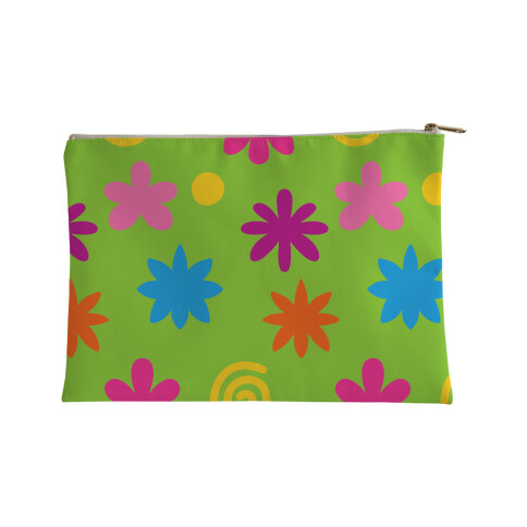 2000's Funky Flower Pattern Accessory Bag