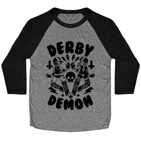 Derby Demon Baseball Tee