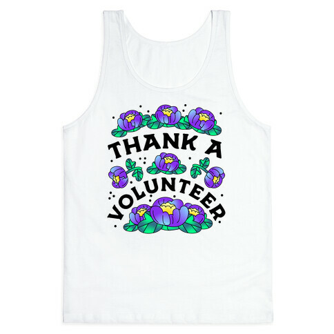 Thank a Volunteer Tank Top