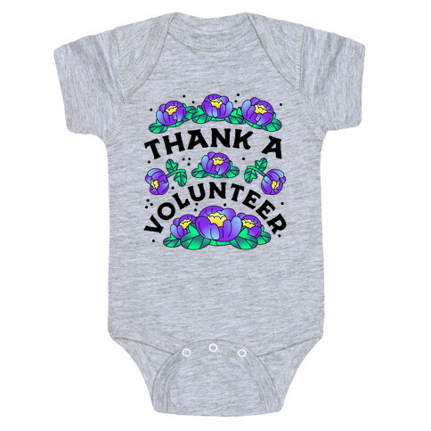 Thank a Volunteer Baby One-Piece