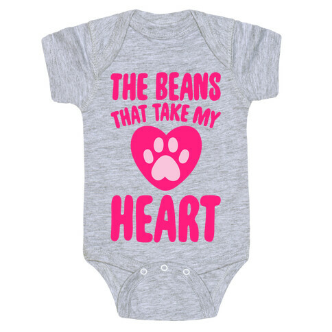 The Beans That Take My Heart Baby One-Piece