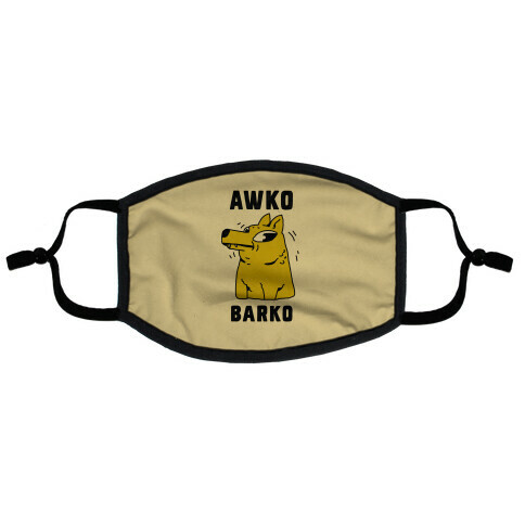 Awko Barko Flat Face Mask