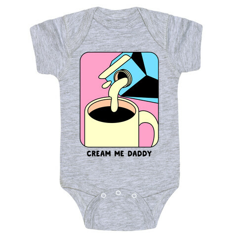 Cream Me Daddy (Coffee) Baby One-Piece