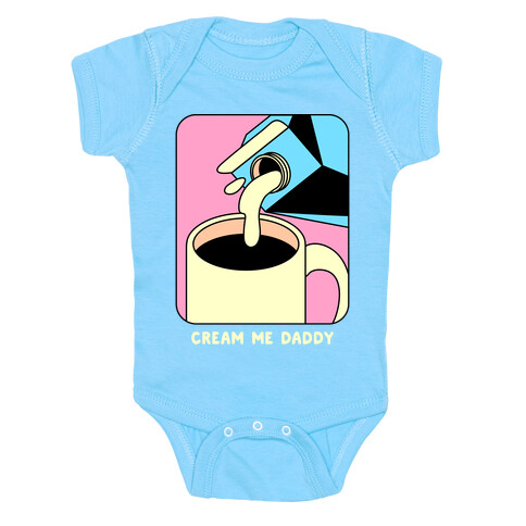 Cream Me Daddy (Coffee) Baby One-Piece