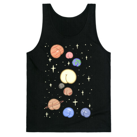 Butt Planets Tank Top