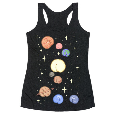 Butt Planets Racerback Tank Top