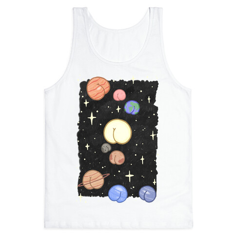 Butt Planets Tank Top