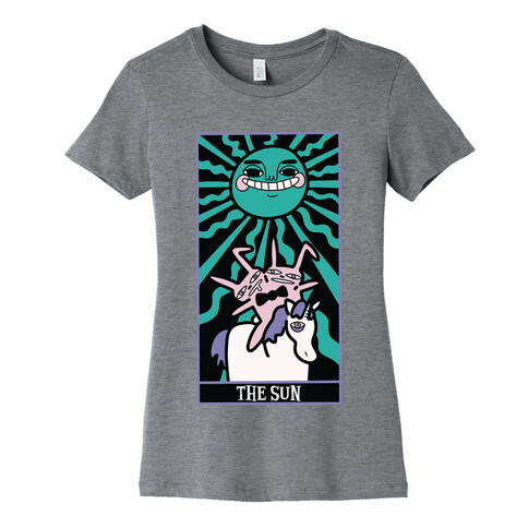 Creepy Cute Tarots: The Sun Womens T-Shirt