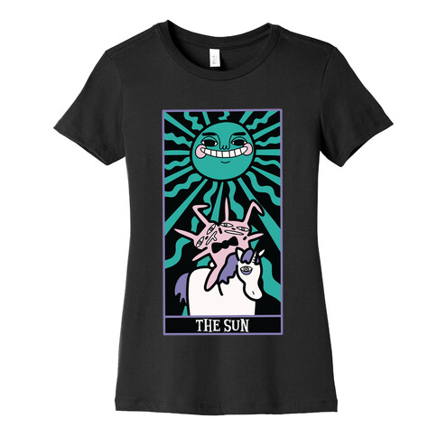 Creepy Cute Tarots: The Sun Womens T-Shirt