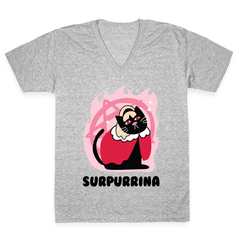 Surpurrina V-Neck Tee Shirt