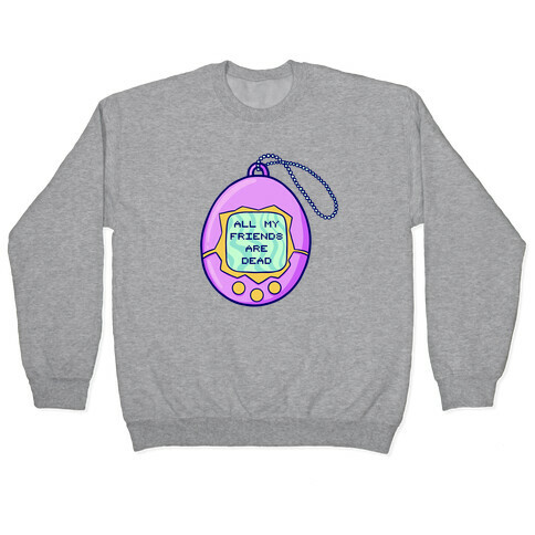 All My Friends Are Dead 90's Toy Pullover