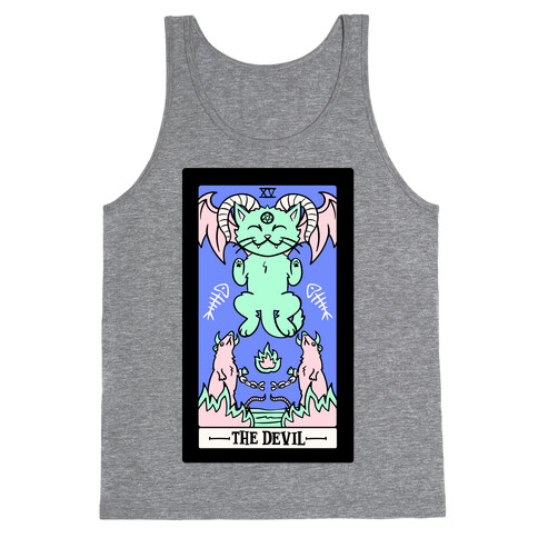 Creepy Cute Tarot: The Devil Tank Top