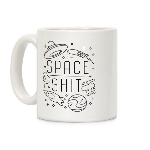 Space Shit Coffee Mug