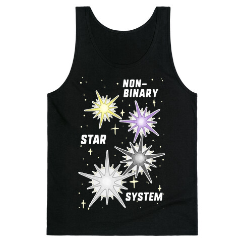 Non-Binary Star System Tank Top