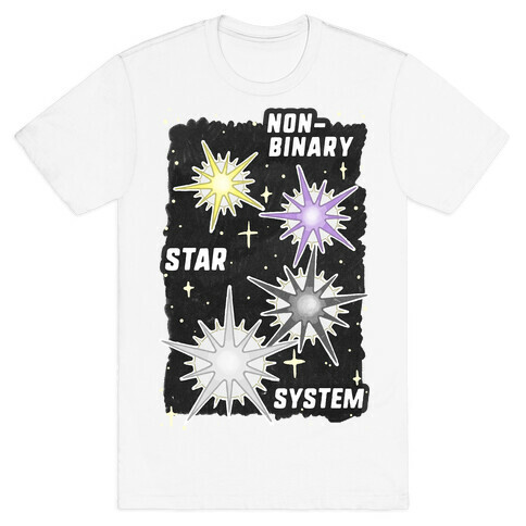 Non-Binary Star System T-Shirt