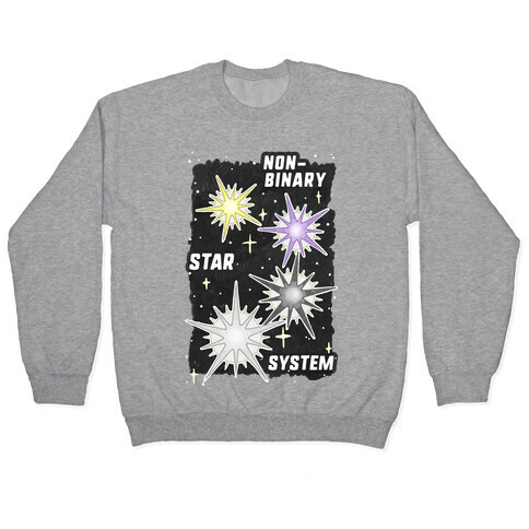 Non-Binary Star System Pullover