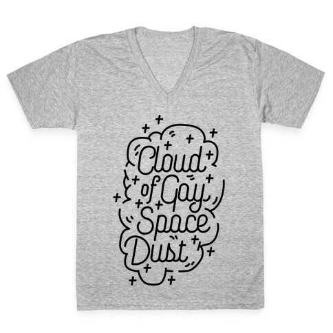 Cloud of Gay Space Dust V-Neck Tee Shirt