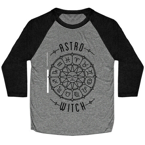 Astro Witch Baseball Tee