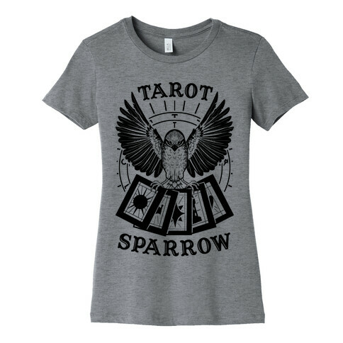 Tarot Sparrow Womens T-Shirt