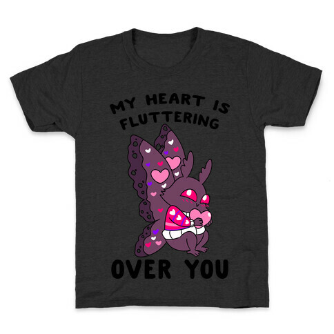 My Heart Is Fluttering Over You Kids T-Shirt