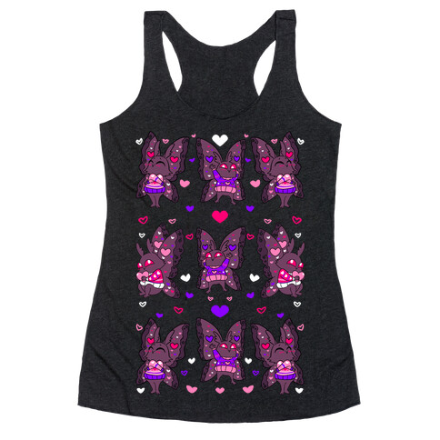 Mothman Love Tee Racerback Tank Top