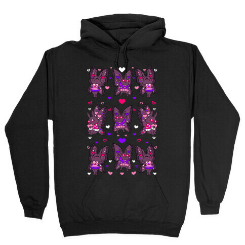 Mothman Love Tee Hooded Sweatshirt